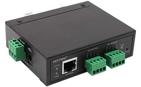 工業(yè)物聯(lián)網(wǎng)智能通信網(wǎng)關_UT-6802AMT-GW 2口RS485/RS422Modbus網(wǎng)關